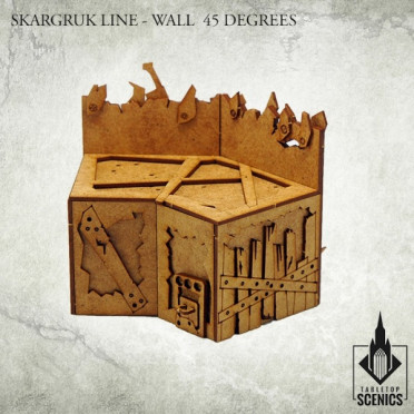 Skargruk Line - Wall 45 Degrees