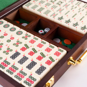 Mahjong Boite bois