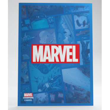 Marvel Champions Art Sleeves - Marvel Blue