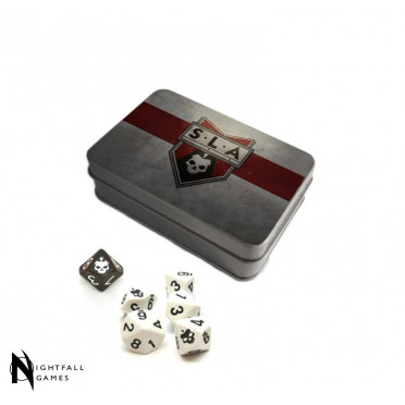 SLA Industries RPG 2nd Edition - Limited Edition - Dice Tin Set