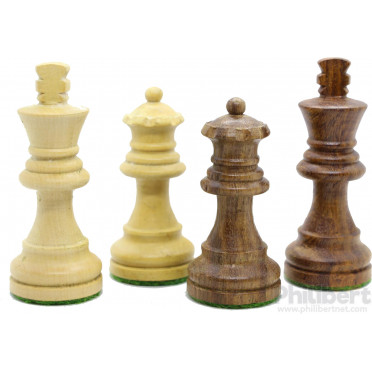 Rosewood chess pieces T2,5