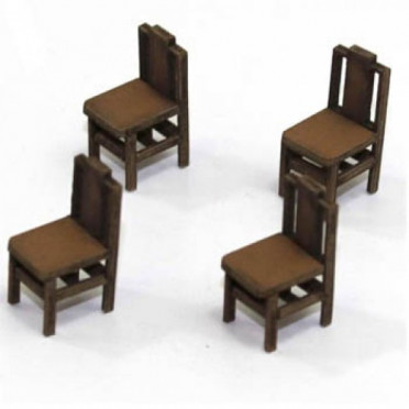 Square Back (B) Chair (x4)