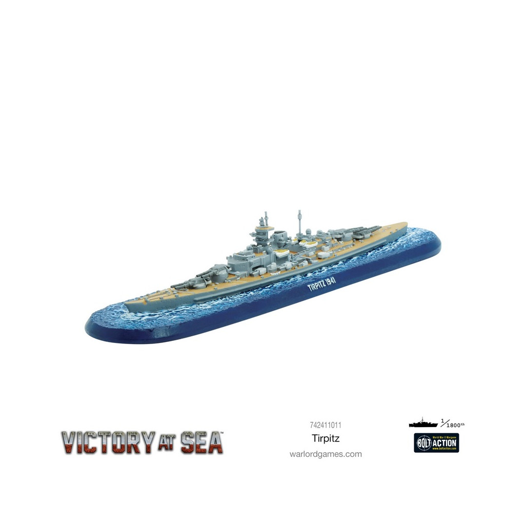 Buy Victory at Sea - Tirpitz - Warlord Games - Miniatures games