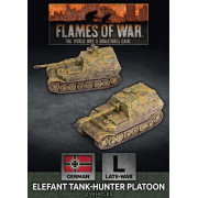 Flames of War - Elefant Tank-Hunter Platoon