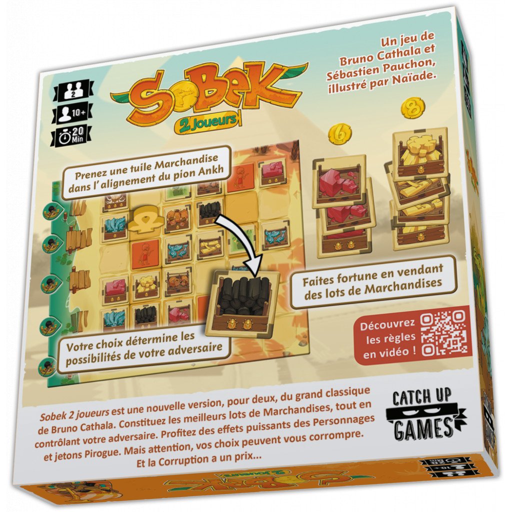 Sobek: 2 Players, Board Game