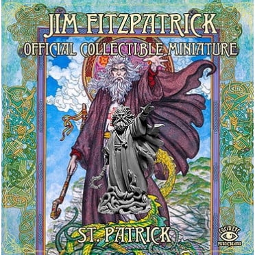 Jim Fitzpatrick Official Collectible Miniature: St. Patrick