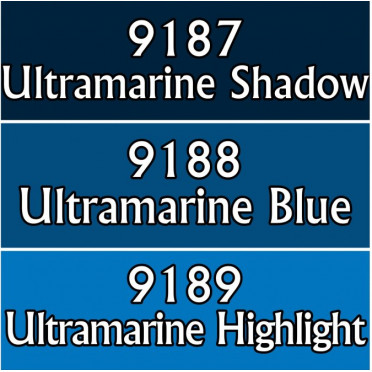 Reaper Master Series Paints Triads: Ultramarine Blues