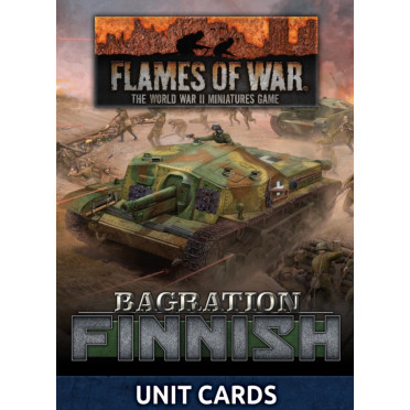 Flames of War - Bagration: Finnish Unit Cards