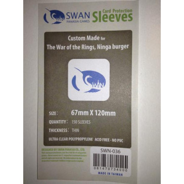 Swan Panasia - Card Sleeves Standard - 67x120mm - 160p