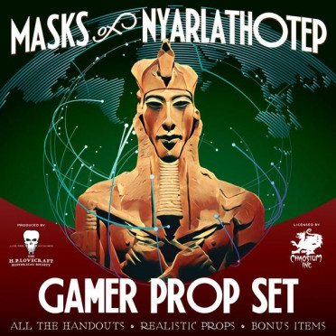 HPLS - Masks of Nyarlathotep - Gamer Prop Set