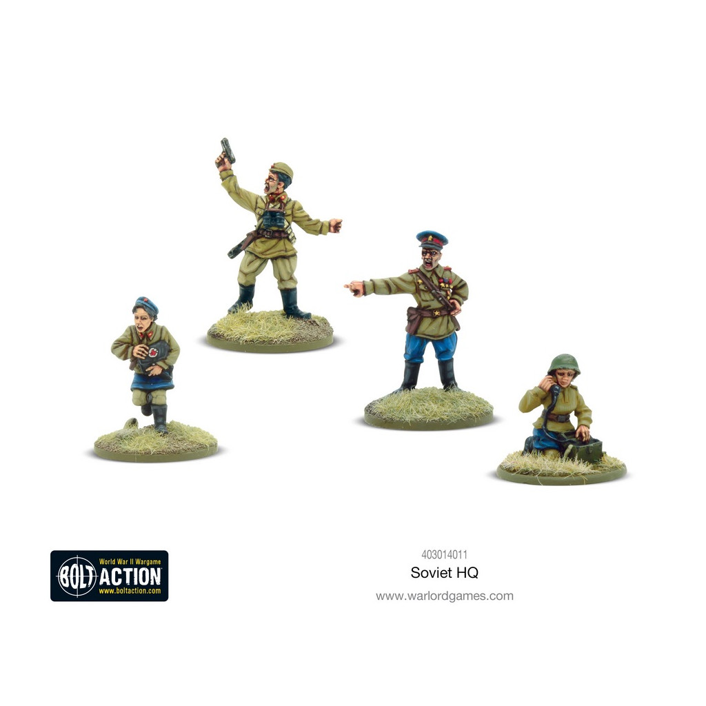 Buy Bolt Action - Soviet HQ - Warlord Games - Miniatures games