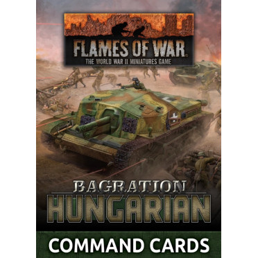 Flames of War - Bagration : Hungarian Command Cards
