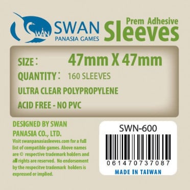Swan Panasia - Card Sleeves Standard - 47x47mm - 160p