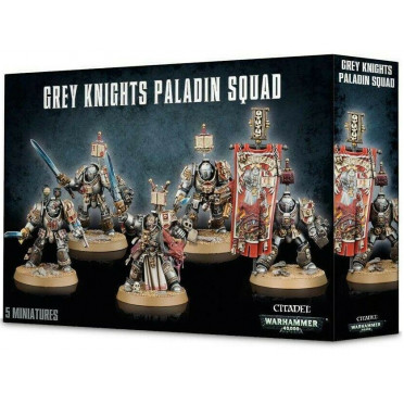 W40K : Adeptus Astartes Grey Knights - Paladin Squad