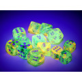 Set of 12 6-sided dice Chessex : Nebula 11