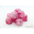 Set of 12 6-sided dice Chessex : Ghostly Glow 0