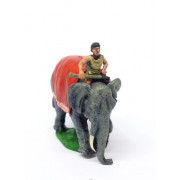 Carthaginian: African Elephant with Driver