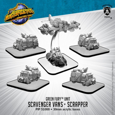 Monsterpocalypse - Protectors - Scavenger Vans and Scrapper