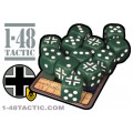 1-48 Tactic - 12 US Volksgrenadier Faction Dice + Exclusive Weapon Card 0