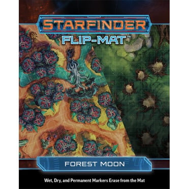 Starfinder Flip-Mat: Forest Moon