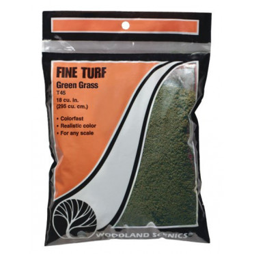 Woodland Scenics - Fine Turf Green Grass Bag