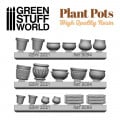 Plant Pot Resin set 1