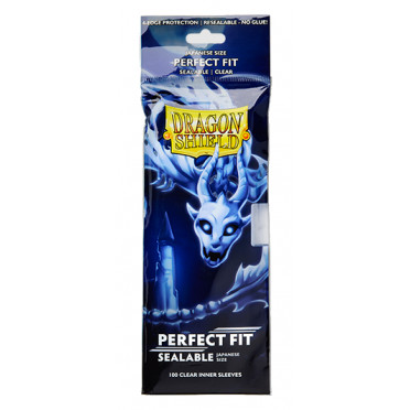 Dragon Shield Perfect Fit Sealable - Clear