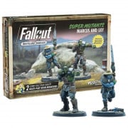 Fallout Wasteland Warfare - Super Mutants : Marcus and Lily