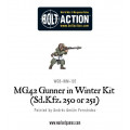 Bolt Action - MG42 Gunner in Winter kit (Sd.Kfz 250 or 251) 1