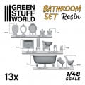 Resin Set Toilet and WC 1