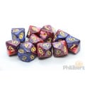 Mark of the Necronomicon Dice - Blood and Magick d10 Set 0