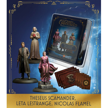 Harry Potter, Miniatures Adventure Game: Theseus Scamander, Leta Lestrange, Nicolas Flamel