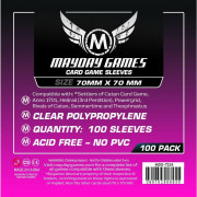 Mayday - Square Sleeves- Small  - 70x70mm - 100p