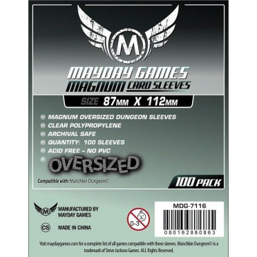 Mayday - Magnum Oversized Sleeves - 87x112mm - 100p