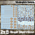 Waterslide Decals - Classic Desert Camo 0