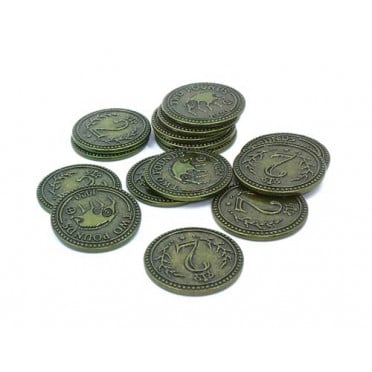 Scythe - Promo 10 - 15 Metal $2 Coins