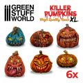 Large Killer Pumpkins Resin Set 0