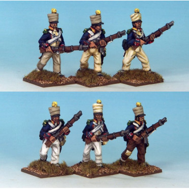 Mousquets & Tomahawks : Napoleonic War : French Voltigeurs 1