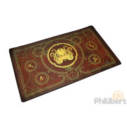 Playmat Infinite Black - The Brand of Cthulhu Eldritch Red