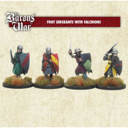 The Baron's War - Foot Sergeants with Falchions