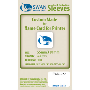 Swan Panasia - Card Sleeves Premium - 55x91mm - 80p