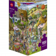 Puzzle - Triangular Tanck Country Fair - 1500 Pièces