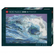 Puzzle - Map Art Wave - 2000 Pièces
