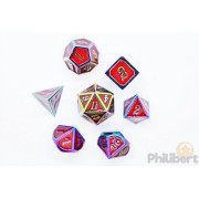 Iridescence Metallic Dice Set