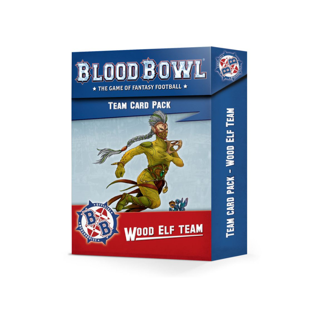 Acheter Blood Bowl Wood Elf Team Card Pack Games Jeux de