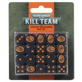 W40K : Kill Team - Corsair Voidscarred Dice Set 0