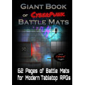 Giant Book of CyberPunk Battle Mats (Format A3) 0