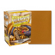 Dragon Shield - 100 Standard Sleeves Matte Couleur Gold