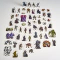 Flat Plastic Miniatures - Ancient Evils - 62 Pieces 1