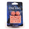 The One Ring - White Dice Set 0